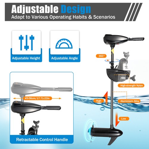 12v 80lbs electric trolling - electric,